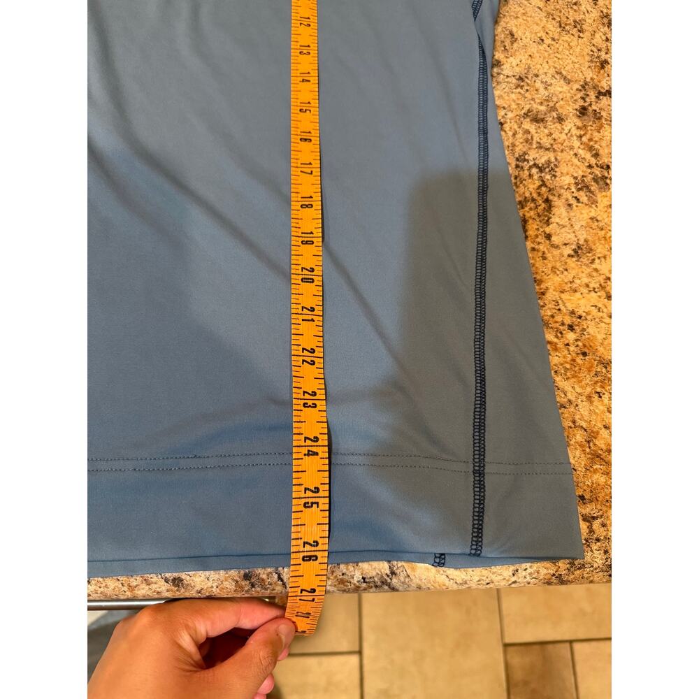 The Normal Brand Blue Seam Performance 1/2 Zip Athlesuire Activewear | Sz Small - Picture 10 of 10
